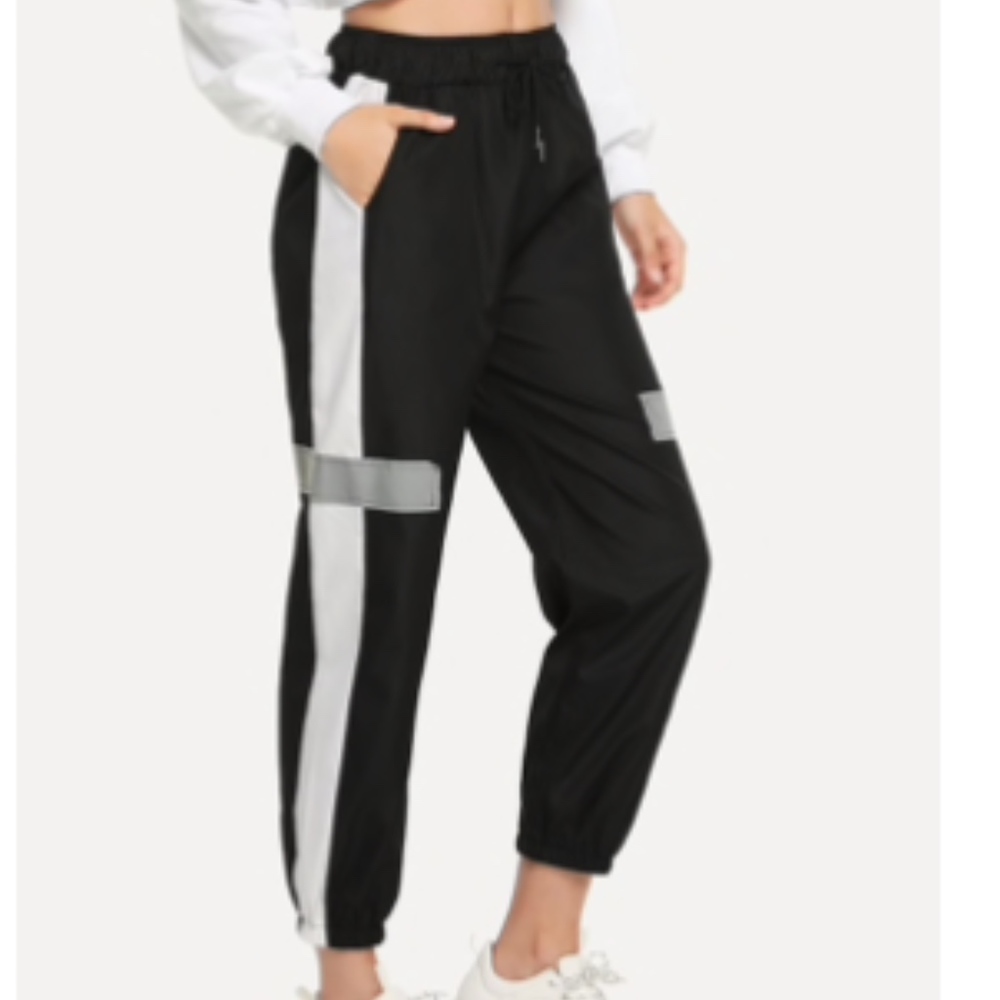 Reflective Track Pants
